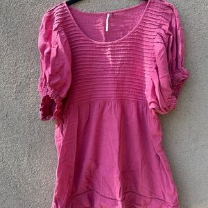 Pink Women's Baby Doll Dress